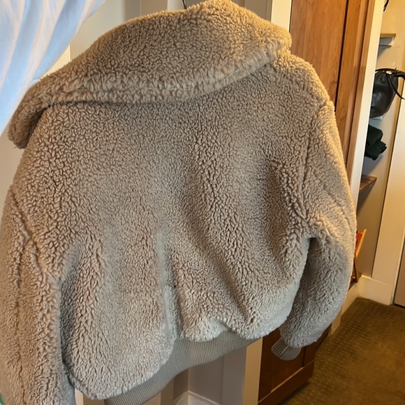 Aritzia Wilfred fleece teddy jacket - Picture 2 of 3